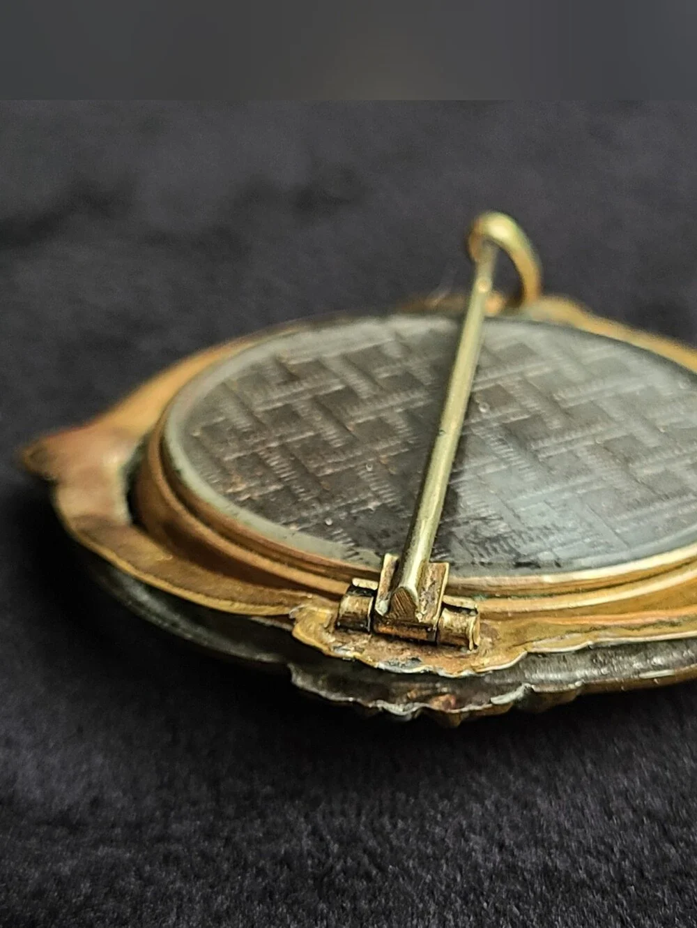 Victorian Mourning Locket Antique